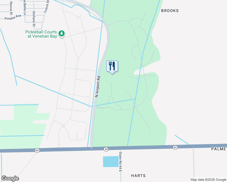 map of restaurants, bars, coffee shops, grocery stores, and more near 2929 Bella Flore Ter in New Smyrna Beach