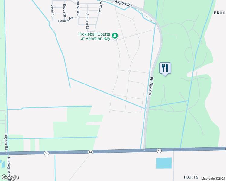map of restaurants, bars, coffee shops, grocery stores, and more near 247 Caryota Court in New Smyrna Beach