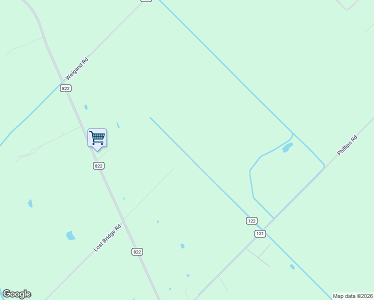 map of restaurants, bars, coffee shops, grocery stores, and more near 567 County Road 122 in Edna