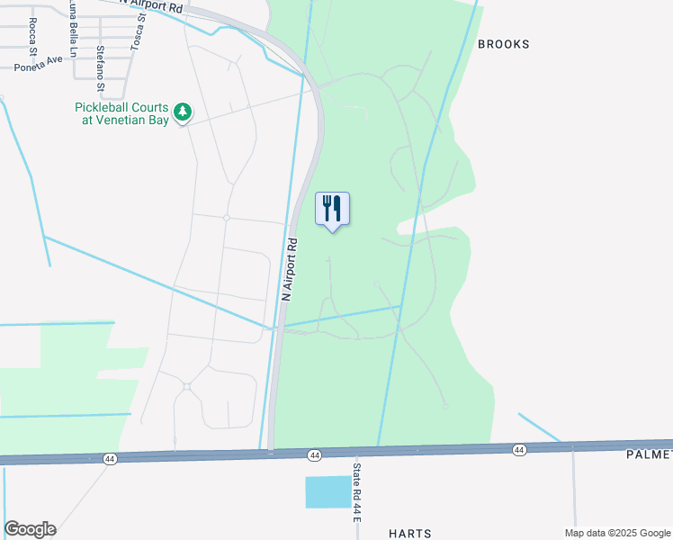 map of restaurants, bars, coffee shops, grocery stores, and more near 2929 Bella Flore Ter in New Smyrna Beach