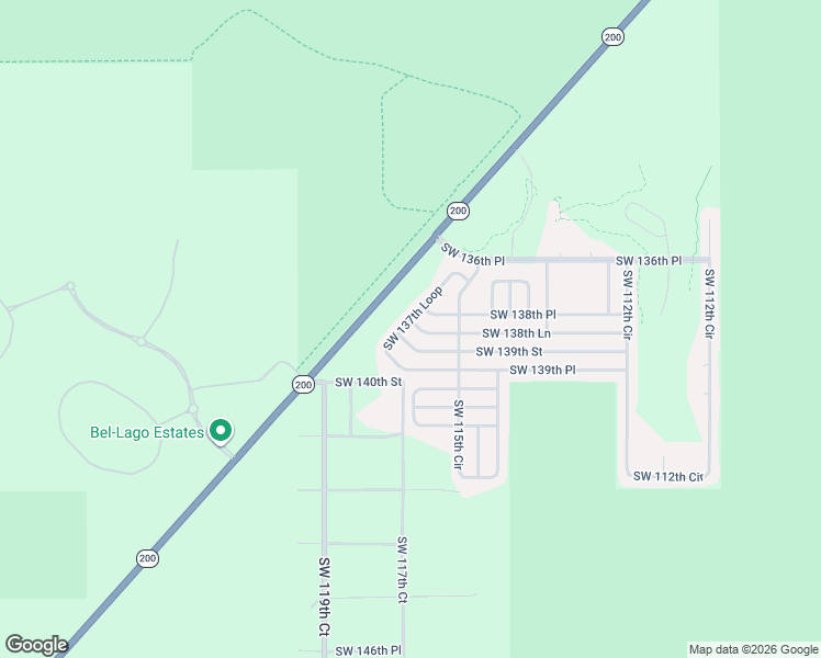 map of restaurants, bars, coffee shops, grocery stores, and more near 11862 Southwest 137th Loop in Dunnellon