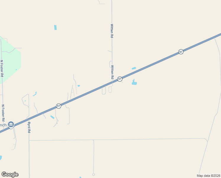 map of restaurants, bars, coffee shops, grocery stores, and more near 9013 Texas 97 in Pleasanton
