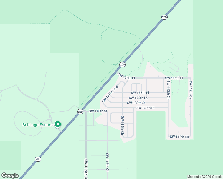 map of restaurants, bars, coffee shops, grocery stores, and more near 11988 Southwest 137th Loop in Dunnellon
