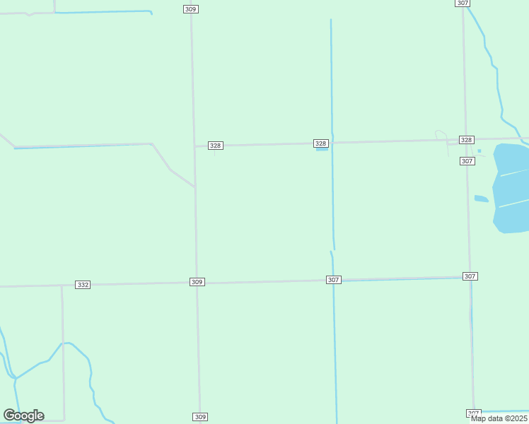 map of restaurants, bars, coffee shops, grocery stores, and more near 2029 County Road 309 in Louise