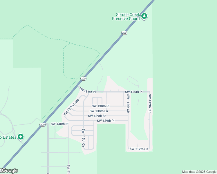 map of restaurants, bars, coffee shops, grocery stores, and more near 11385 Southwest 136th Place in Dunnellon