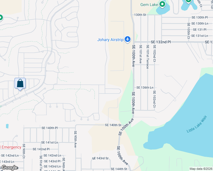 map of restaurants, bars, coffee shops, grocery stores, and more near 13660 Southeast 97th Terrace Road in Summerfield