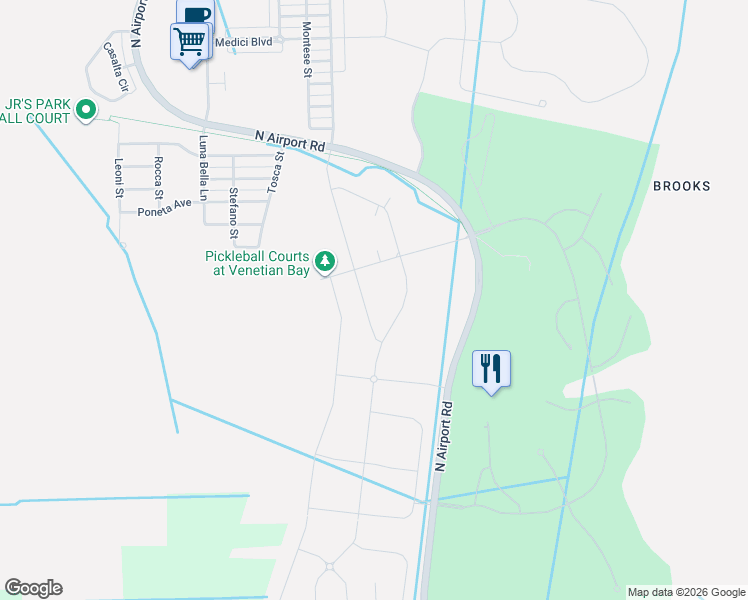 map of restaurants, bars, coffee shops, grocery stores, and more near 2934 Meleto Boulevard in New Smyrna Beach