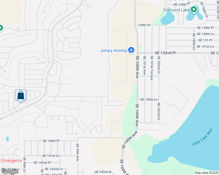 map of restaurants, bars, coffee shops, grocery stores, and more near 13576 Southeast 97th Terrace Road in Summerfield