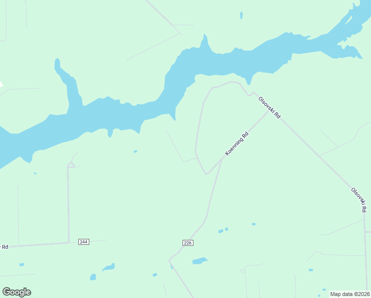 map of restaurants, bars, coffee shops, grocery stores, and more near Koenning Road in Ganado