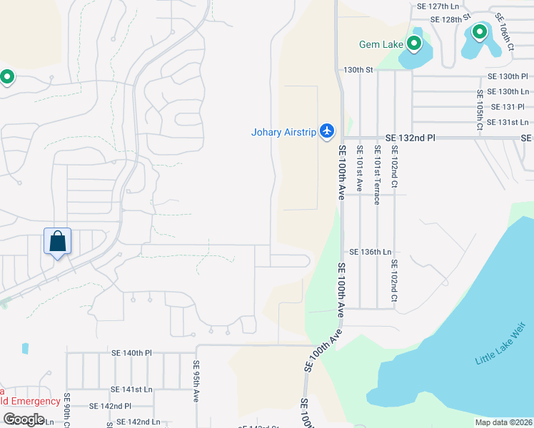 map of restaurants, bars, coffee shops, grocery stores, and more near 13576 Southeast 97th Terrace Road in Summerfield
