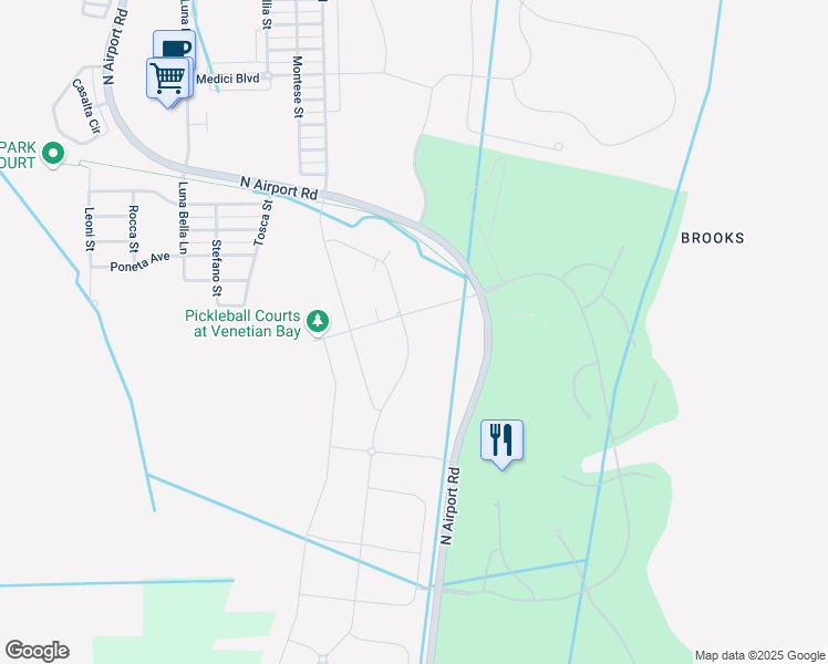 map of restaurants, bars, coffee shops, grocery stores, and more near 3365 O Reilly Road in New Smyrna Beach