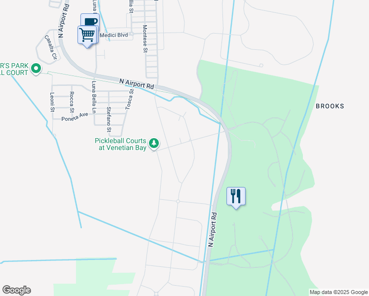 map of restaurants, bars, coffee shops, grocery stores, and more near 3365 O Reilly Road in New Smyrna Beach