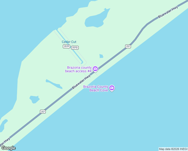 map of restaurants, bars, coffee shops, grocery stores, and more near 8020 County Road 257 in Freeport