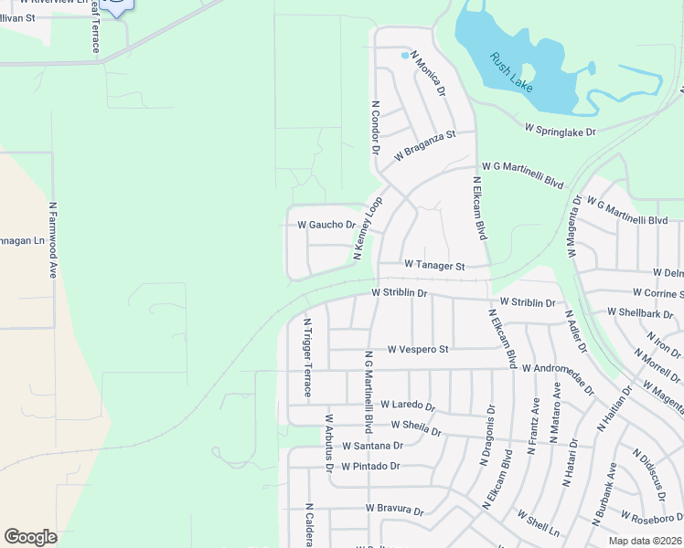 map of restaurants, bars, coffee shops, grocery stores, and more near 11360 North Kenney Loop in Citrus Springs