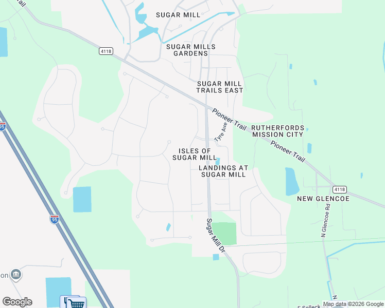map of restaurants, bars, coffee shops, grocery stores, and more near 561 Aeolian Drive in New Smyrna Beach