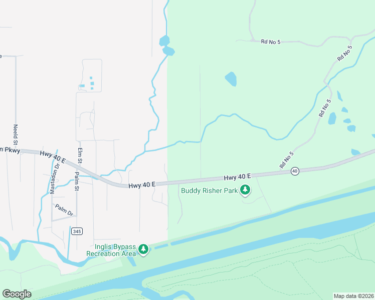 map of restaurants, bars, coffee shops, grocery stores, and more near 20490 SE 81st Terrace in Inglis