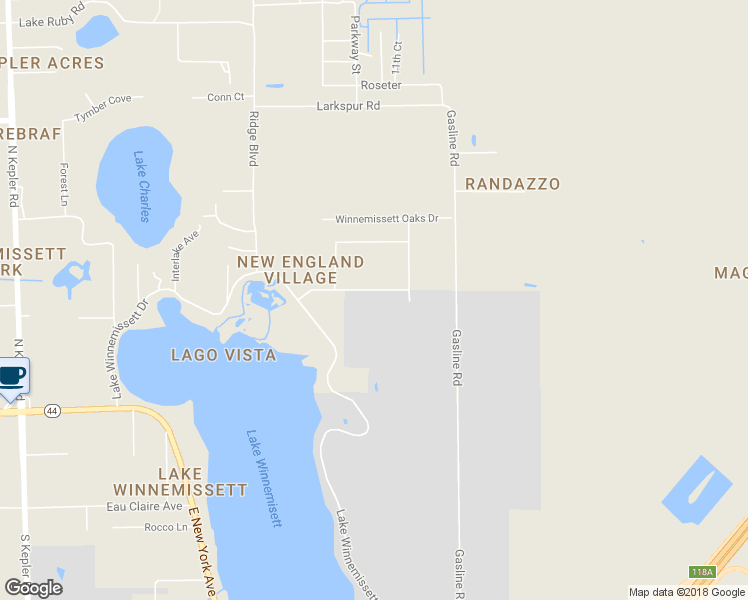 map of restaurants, bars, coffee shops, grocery stores, and more near 2612 Winnemissett Oaks Drive in DeLand