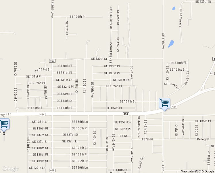 map of restaurants, bars, coffee shops, grocery stores, and more near 9845 Southeast 41st Court in Belleview