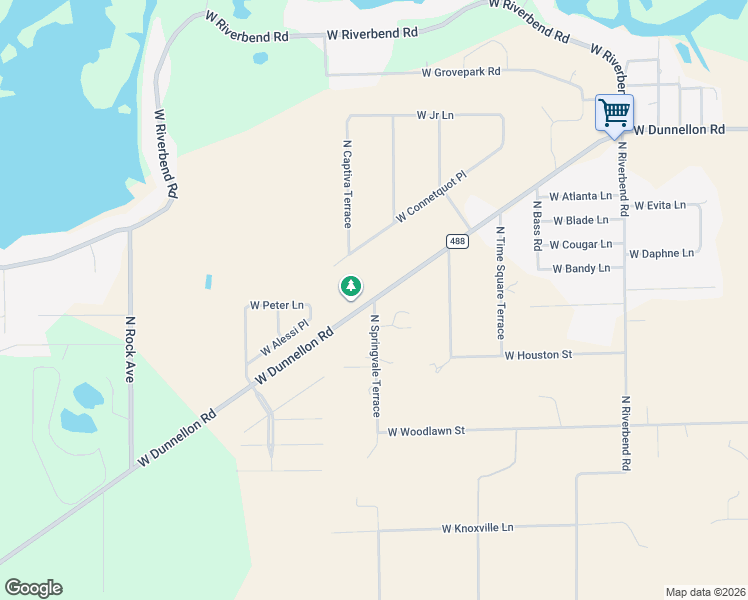map of restaurants, bars, coffee shops, grocery stores, and more near 5201 West Dunnellon Road in Dunnellon