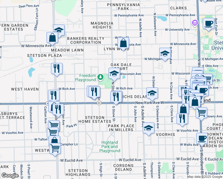 144 North Stone Street, DeLand FL Walk Score
