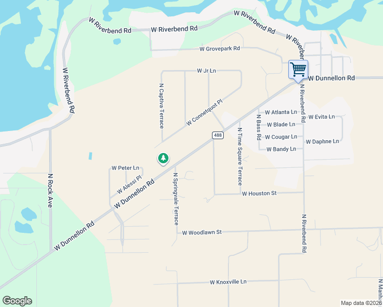 map of restaurants, bars, coffee shops, grocery stores, and more near 5799 West Dunnellon Road in Dunnellon