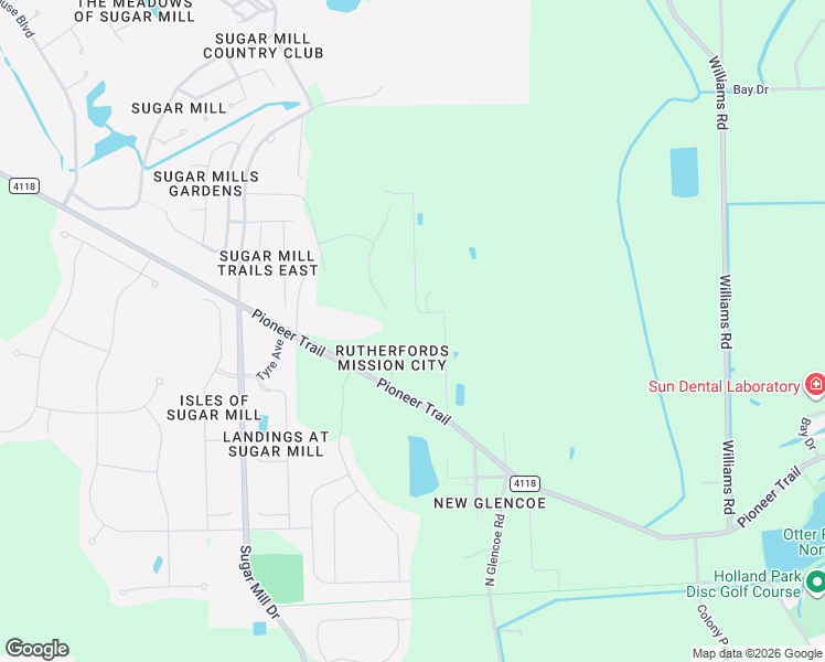 map of restaurants, bars, coffee shops, grocery stores, and more near 700 Alberta Street in New Smyrna Beach