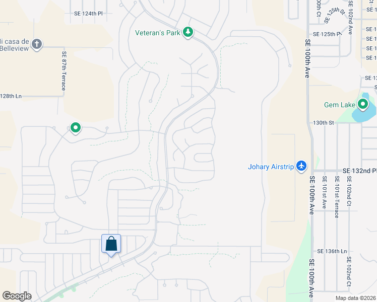 map of restaurants, bars, coffee shops, grocery stores, and more near 9380 Southeast 132nd Lane Road in Summerfield