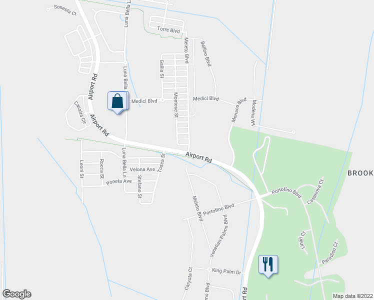 map of restaurants, bars, coffee shops, grocery stores, and more near 3321 Montese Street in New Smyrna Beach