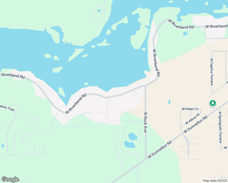 map of restaurants, bars, coffee shops, grocery stores, and more near 6805 West Riverbend Road in Dunnellon