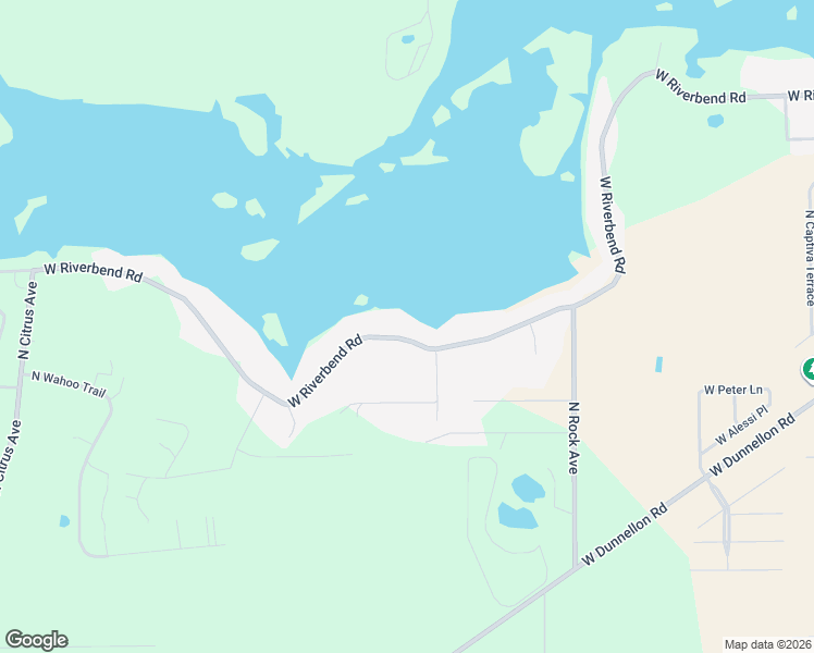 map of restaurants, bars, coffee shops, grocery stores, and more near 6905 West Riverbend Road in Dunnellon