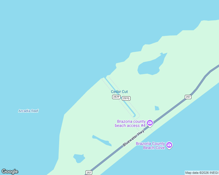 map of restaurants, bars, coffee shops, grocery stores, and more near 730 Dolphin Drive in Freeport