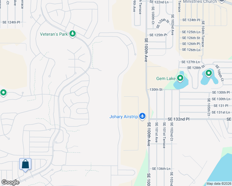 map of restaurants, bars, coffee shops, grocery stores, and more near 13026 Southeast 97th Terrace Road in Summerfield