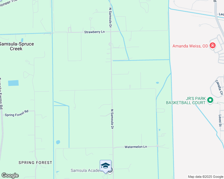 North Samsula Drive New Smyrna Beach Fl Walk Score Map Of Restaurants Bars Coffee S Grocery Ore Near North