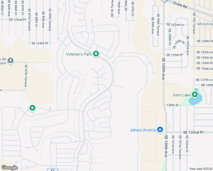 map of restaurants, bars, coffee shops, grocery stores, and more near 9279 Southeast 128th Place in Summerfield