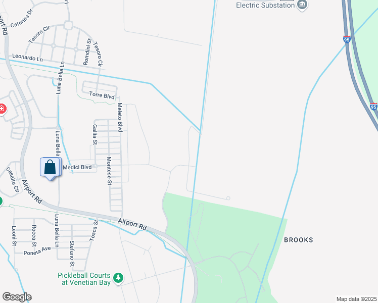 map of restaurants, bars, coffee shops, grocery stores, and more near 3321 Modena Way in New Smyrna Beach