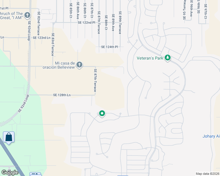 map of restaurants, bars, coffee shops, grocery stores, and more near 12859 Southeast 87th Terrace in Belleview