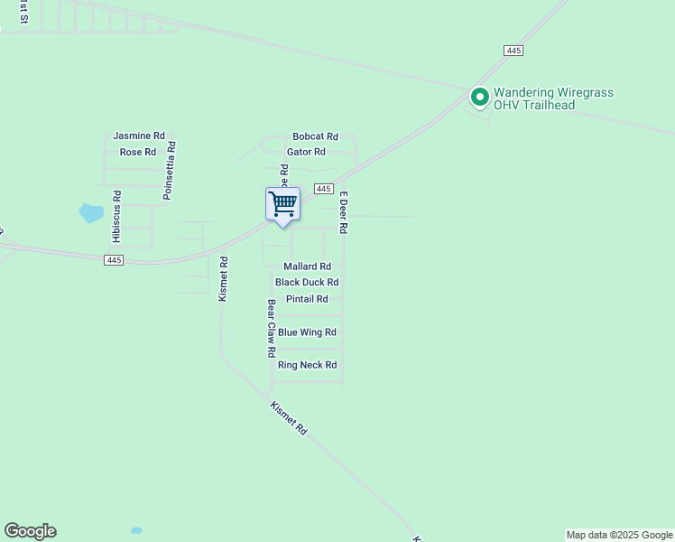 map of restaurants, bars, coffee shops, grocery stores, and more near 47351 East Deer Road in Altoona