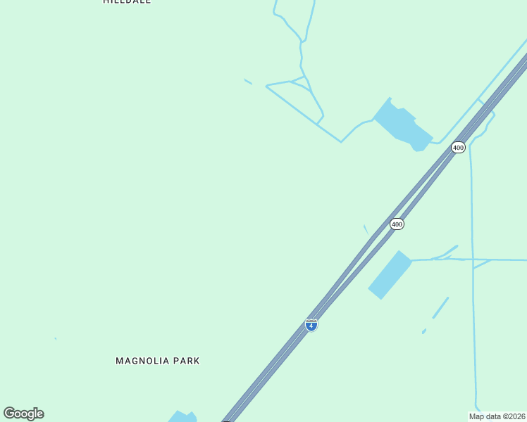 map of restaurants, bars, coffee shops, grocery stores, and more near Florida 400 in DeLand