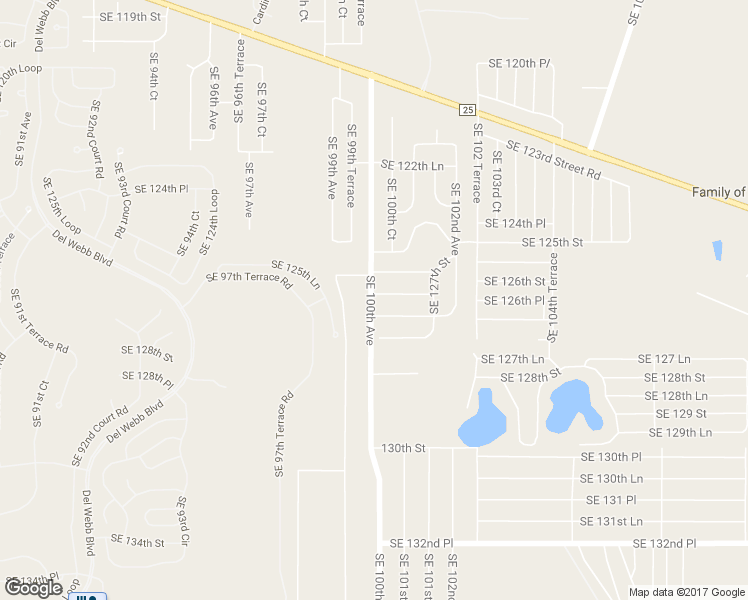 map of restaurants, bars, coffee shops, grocery stores, and more near 10016 Southeast 126th Place in Belleview