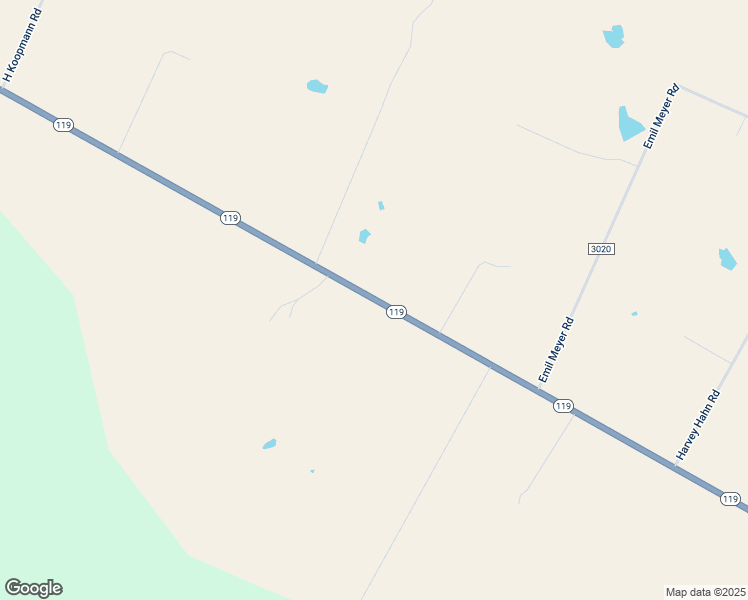 map of restaurants, bars, coffee shops, grocery stores, and more near 1077 Texas 119 in Yorktown