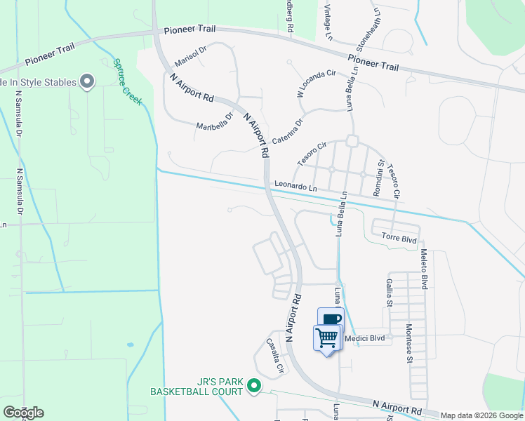 map of restaurants, bars, coffee shops, grocery stores, and more near 3507 Sonesta Court in New Smyrna Beach