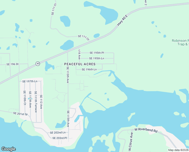 map of restaurants, bars, coffee shops, grocery stores, and more near 11751 Southeast 197th Place in Dunnellon