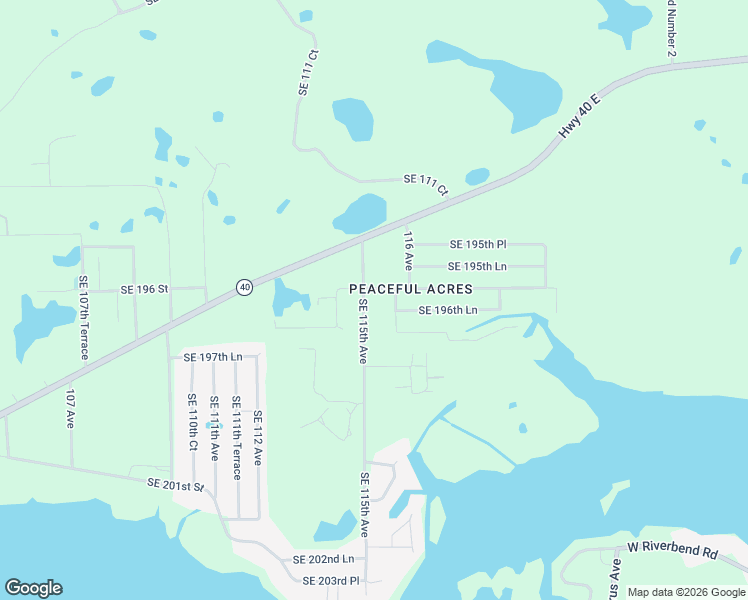 map of restaurants, bars, coffee shops, grocery stores, and more near 11530 Southeast 196th Street in Dunnellon