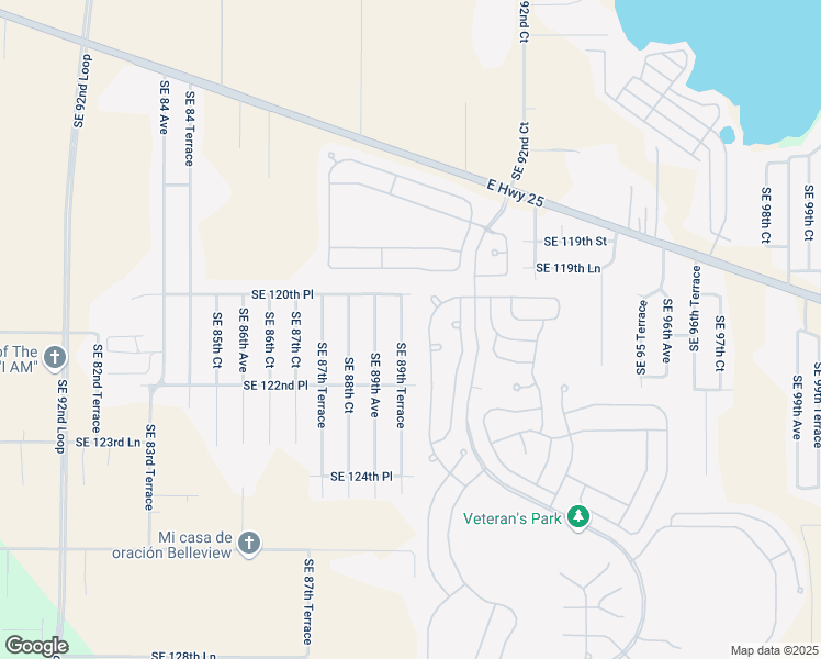 map of restaurants, bars, coffee shops, grocery stores, and more near 9115 Southeast 120th Loop in Summerfield