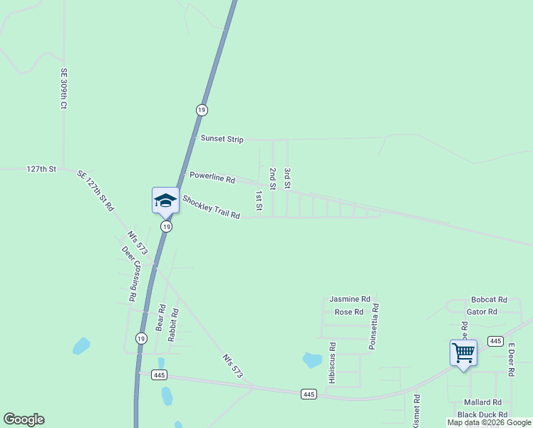 map of restaurants, bars, coffee shops, grocery stores, and more near 19400 Shockley Trail Road in Altoona