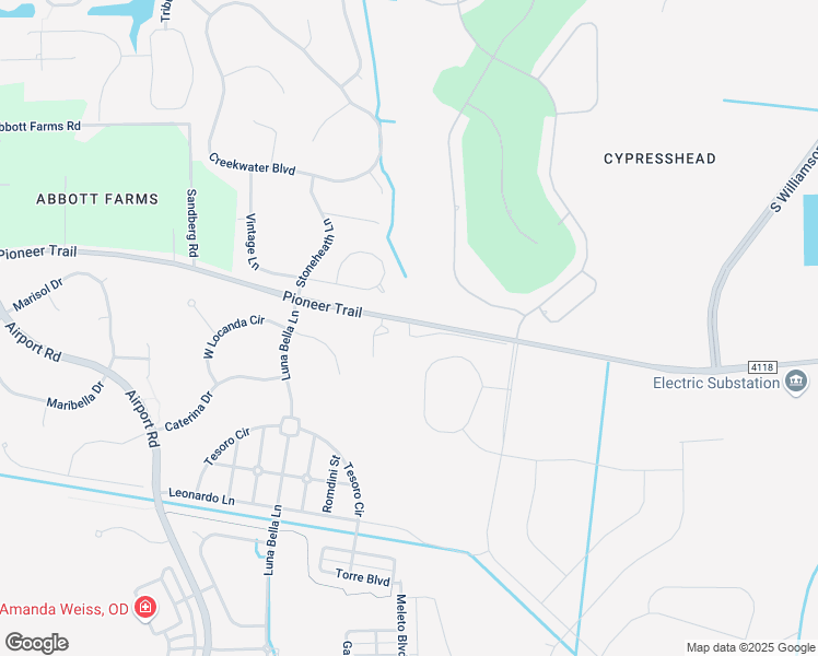 map of restaurants, bars, coffee shops, grocery stores, and more near 3390 Pioneer Trail in New Smyrna Beach