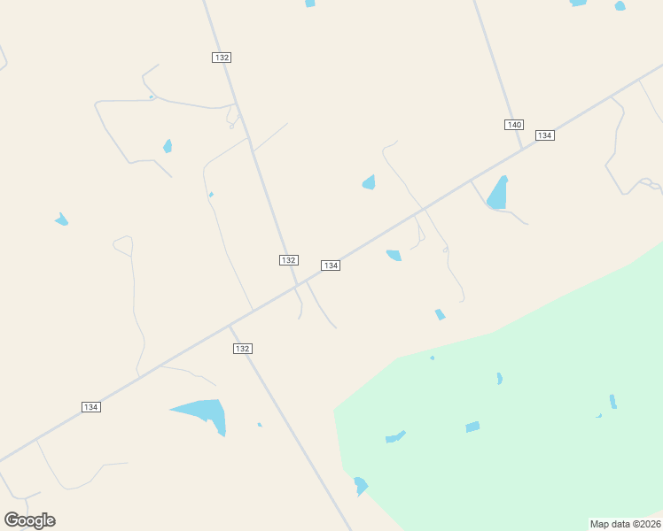 map of restaurants, bars, coffee shops, grocery stores, and more near County Road 134 in Wilson County