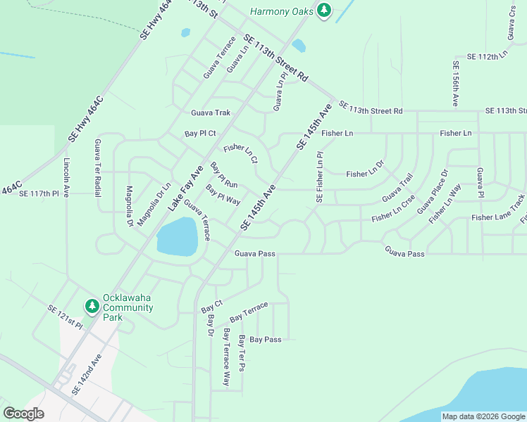 map of restaurants, bars, coffee shops, grocery stores, and more near 8 Guava Pass Trail in Ocklawaha