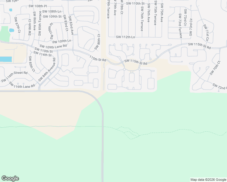 map of restaurants, bars, coffee shops, grocery stores, and more near 11755 Southwest 79th Circle in Ocala