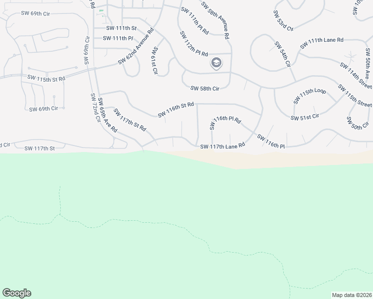 map of restaurants, bars, coffee shops, grocery stores, and more near 6000 Southwest 117th Lane Road in Ocala